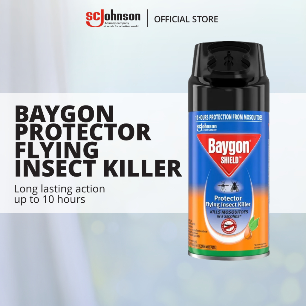 Baygon Protector Flying Insect Killer - 300ml | Shopee Philippines