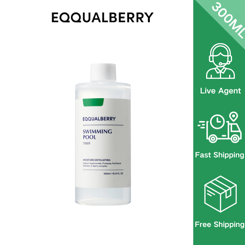 EQQUALBERRY Swimming Pool Daily Facial Toner 300ml | Shopee Philippines