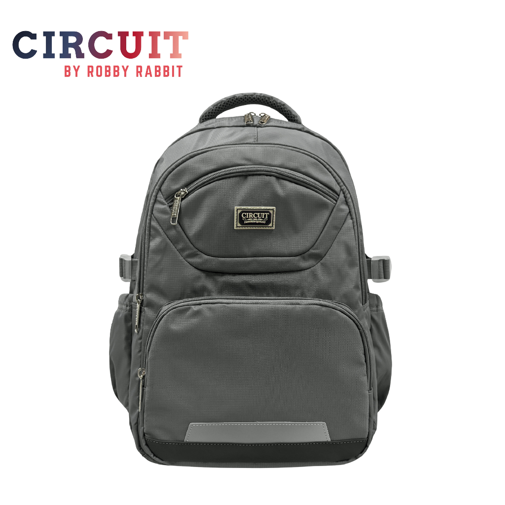 Circuit Bags by Robby Rabbit Dylan Backpack 18-Inch (Gray, Navy Blue ...