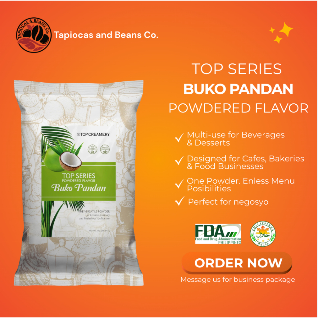 Top Creamery Buko Pandan Powder 1kg | Shopee Philippines