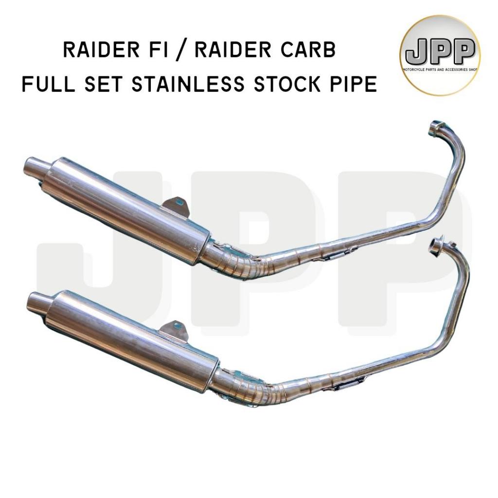 High Quality Stainless Stock Pipe for Raider 150 Carb/ Raider 150 FI ...