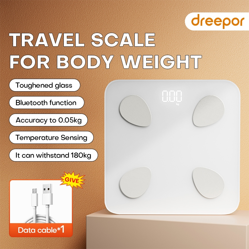 Dreepor Electronic Weighing Scale For Human Smart Digital Scale ...