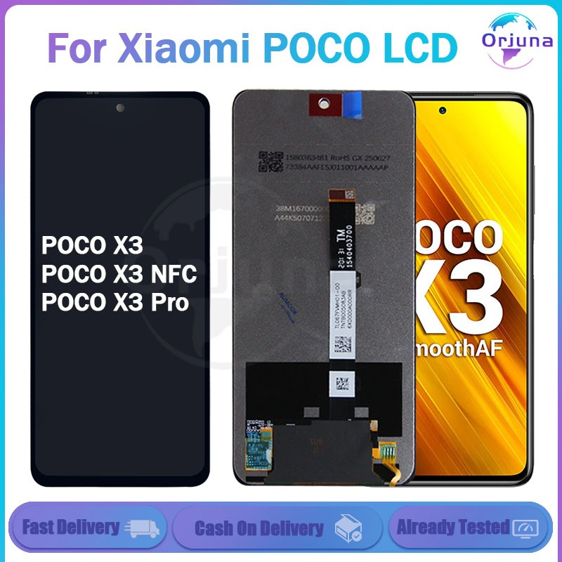 For Xiaomi poco X3 NFC LCD Display X3 Pro Touch Screen Replacement ...