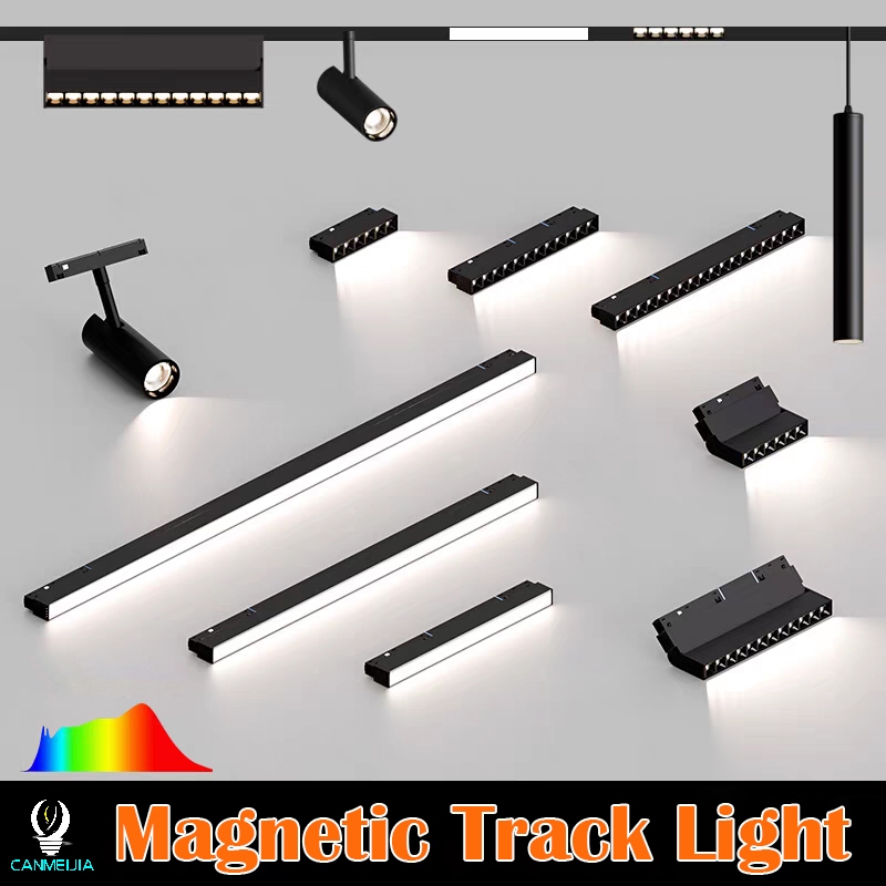 Magnetic Track Light Led Spotlight Ceiling Lights COB Kitchen Shop ...