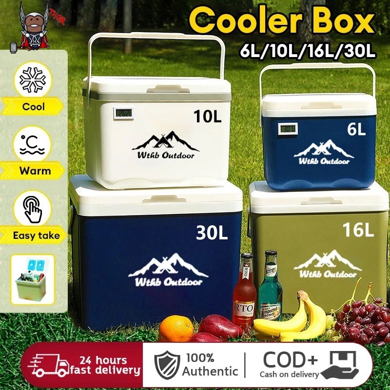 【TOP-Sale】Outdoor Cooler Ice Box Chest 6/10/16L Camping Fishing ...
