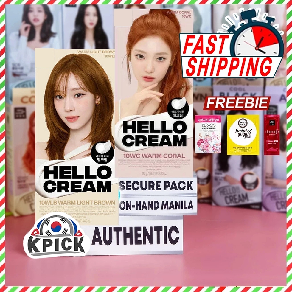 Hello Cream Hello Bubble hair dye Permanent Hair Color | Shopee Philippines