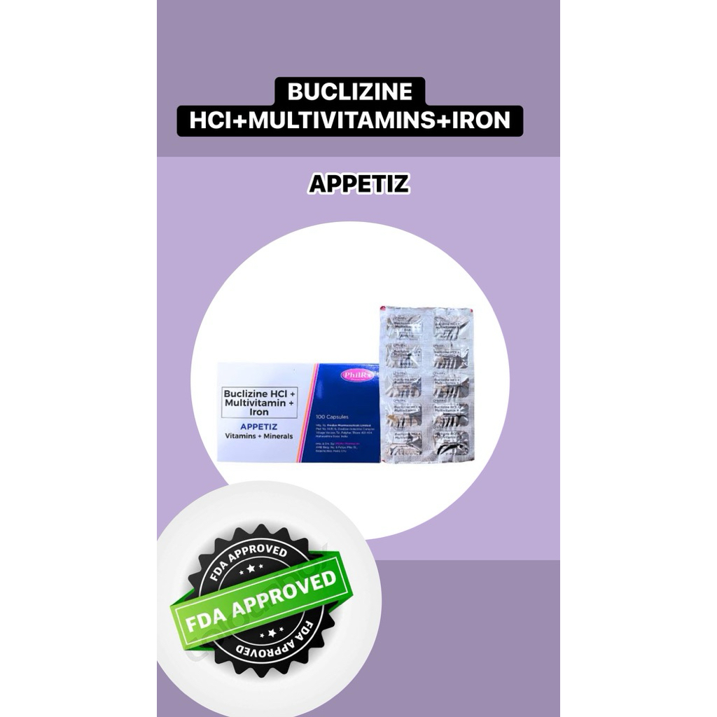 Shop multivitamins buclizine for Sale on Shopee Philippines