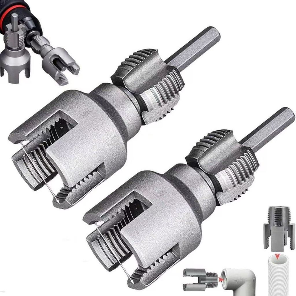 Water pipe threader, inner and outer threads of water pipe threader ...