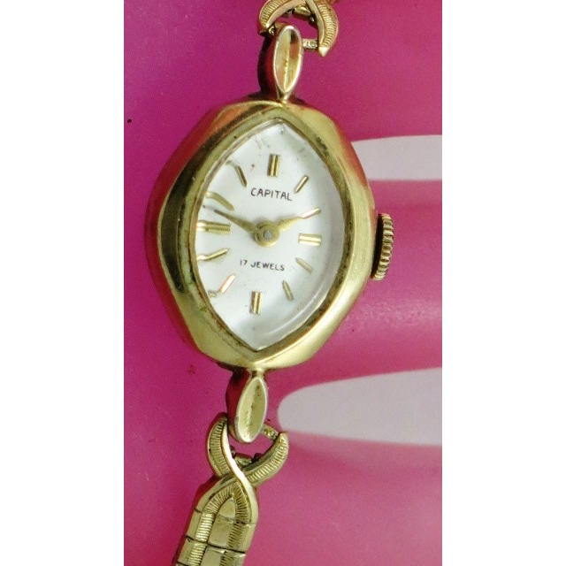 Y56:Original Capital 17-Jewels Vintage Wind-up Analog Watch for Women ...