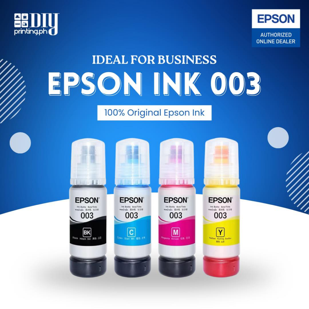 Epson 003 100% Original Ink 65ml REFILL for L3110, L5190 and other ...