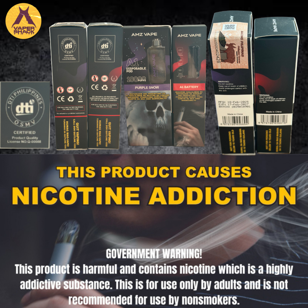 AMZ VAPE A1 PREFILLED POD AND BATTERY | Shopee Philippines