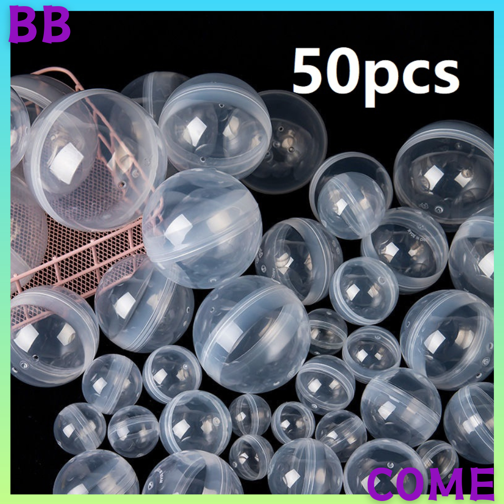 50PCS Clear Capsule Ball 28/32mm Surprise Ball Tiny Container Making ...