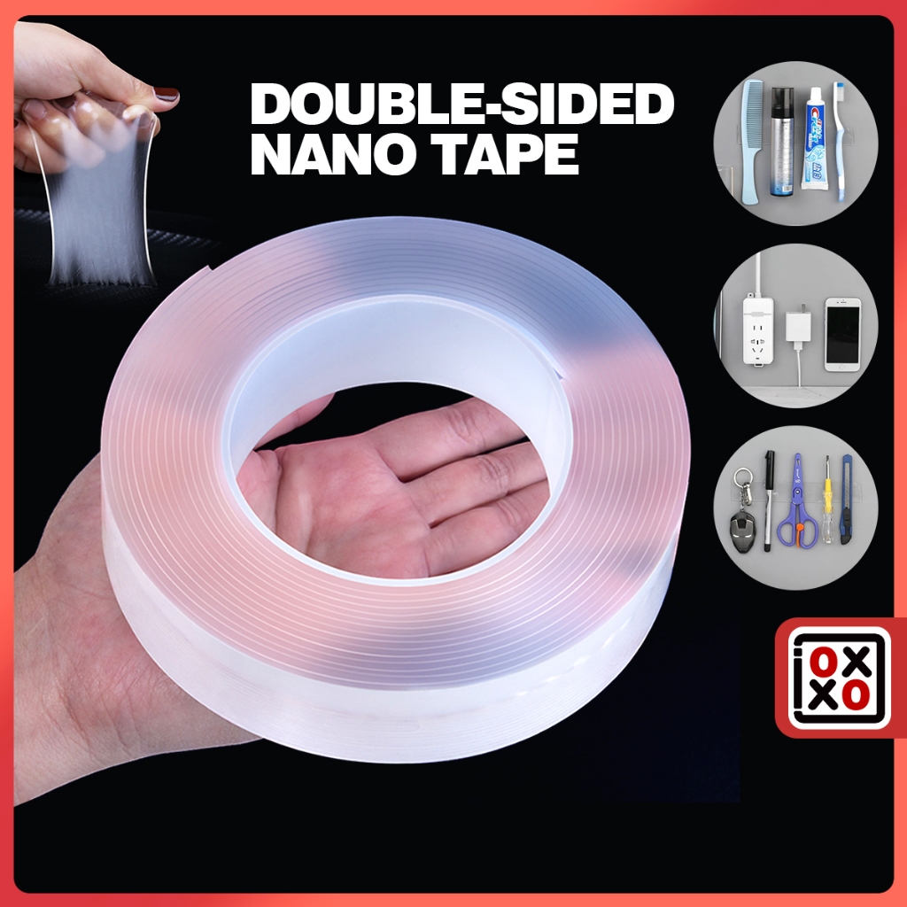 Clear Multifunction Nano Tape Strongly Sticky Double-Sided Adhesive ...