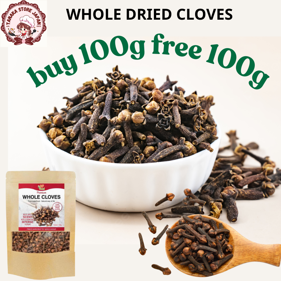 READY/ Premium Whole Cloves 3F FOOD Bold Aroma, Spicy-Sweet Flavor for ...