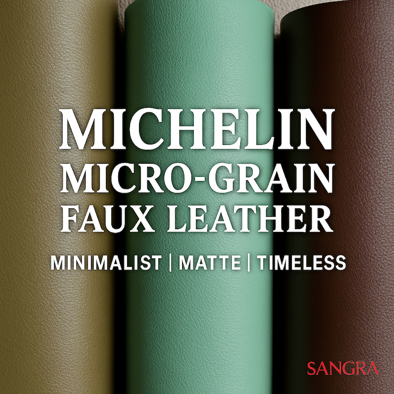 Michelin Micro Grain Faux Leather – Minimalist Matte Finish | Bags ...