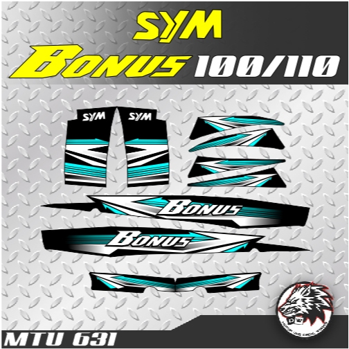Sym Bonus Custom Decals Laminated | Shopee Philippines