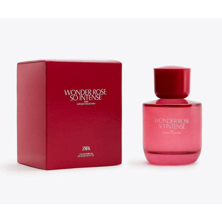 ZARA WONDER ROSE INTENSE CRUSH EAU DE TOILETTE 30 ML 90 OR 180 ML