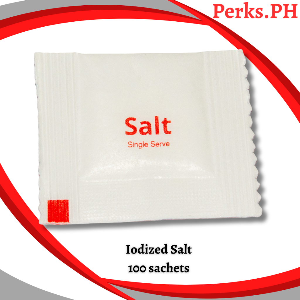 IODIZED SALT in sachets | Shopee Philippines