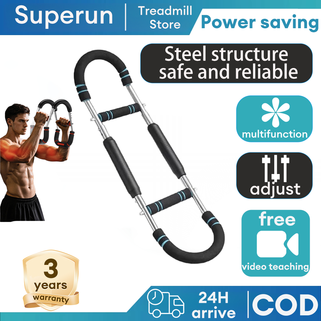 Twister Arm Trainer Adjustable Power Twist Arm Trainer U-Shaped Twister Arm Exerciser Spring Resistance Home Fitness Equipment - 18