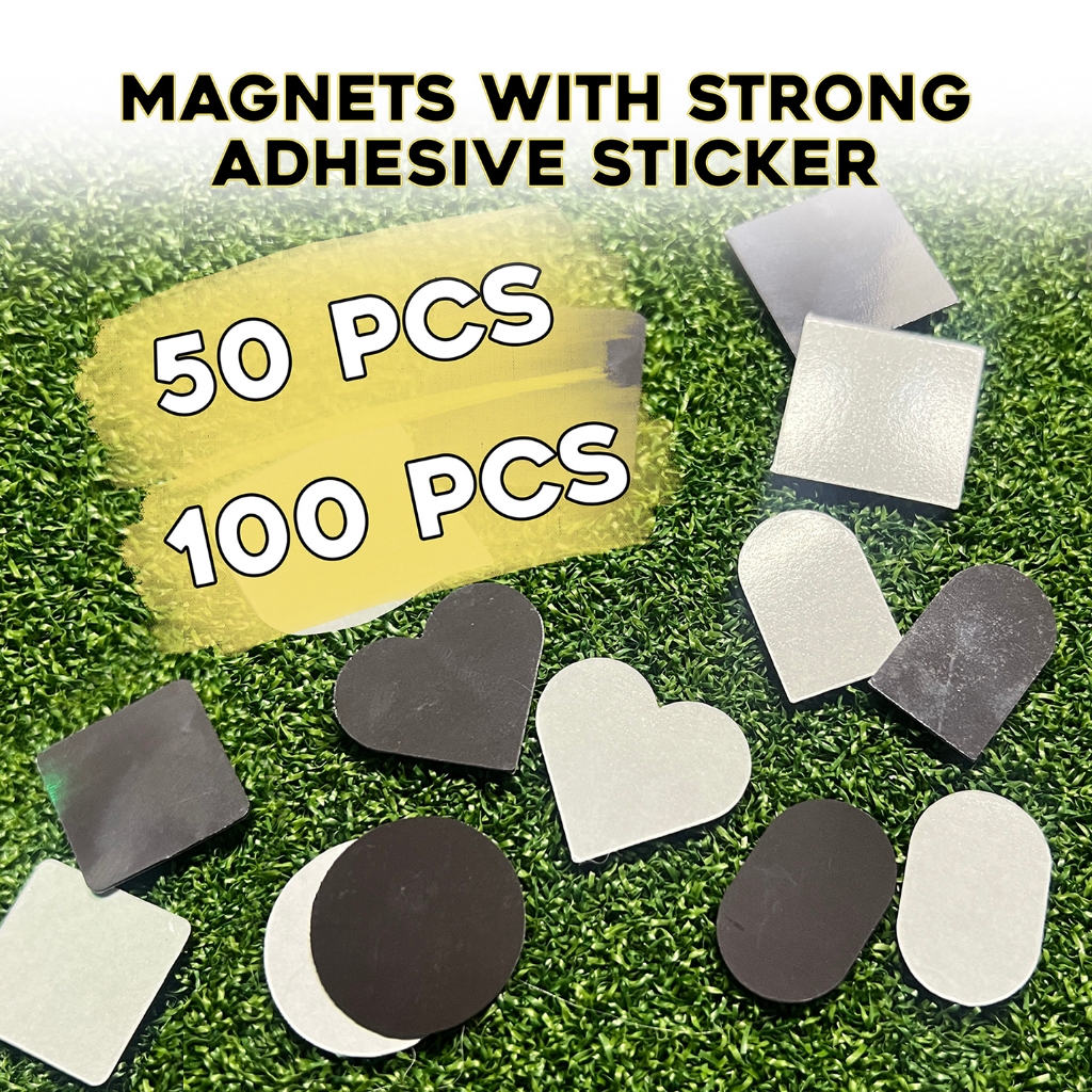 Magnet Shapes - Strong Adhesive Stickers | Shopee Philippines