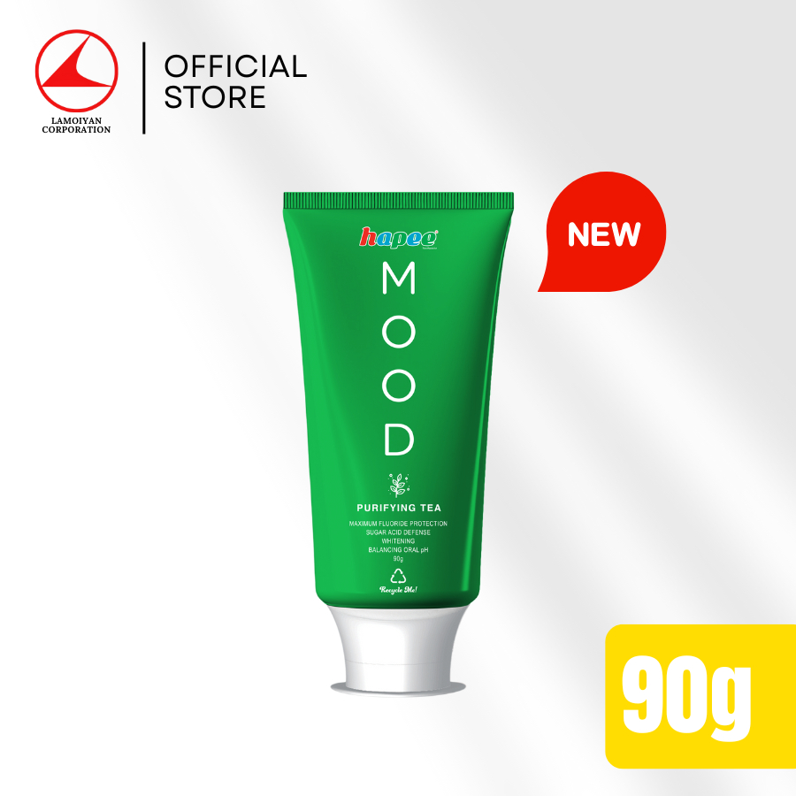 Hapee MOOD Purifying Tea Toothpaste 90g | Shopee Philippines