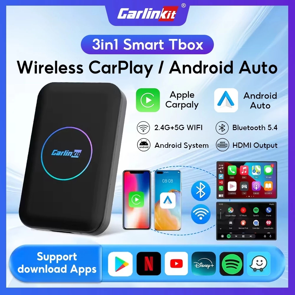 Carlinkit 4+32G Carplay Tv Box Lite Carplay Carlink Kit Android Auto ...