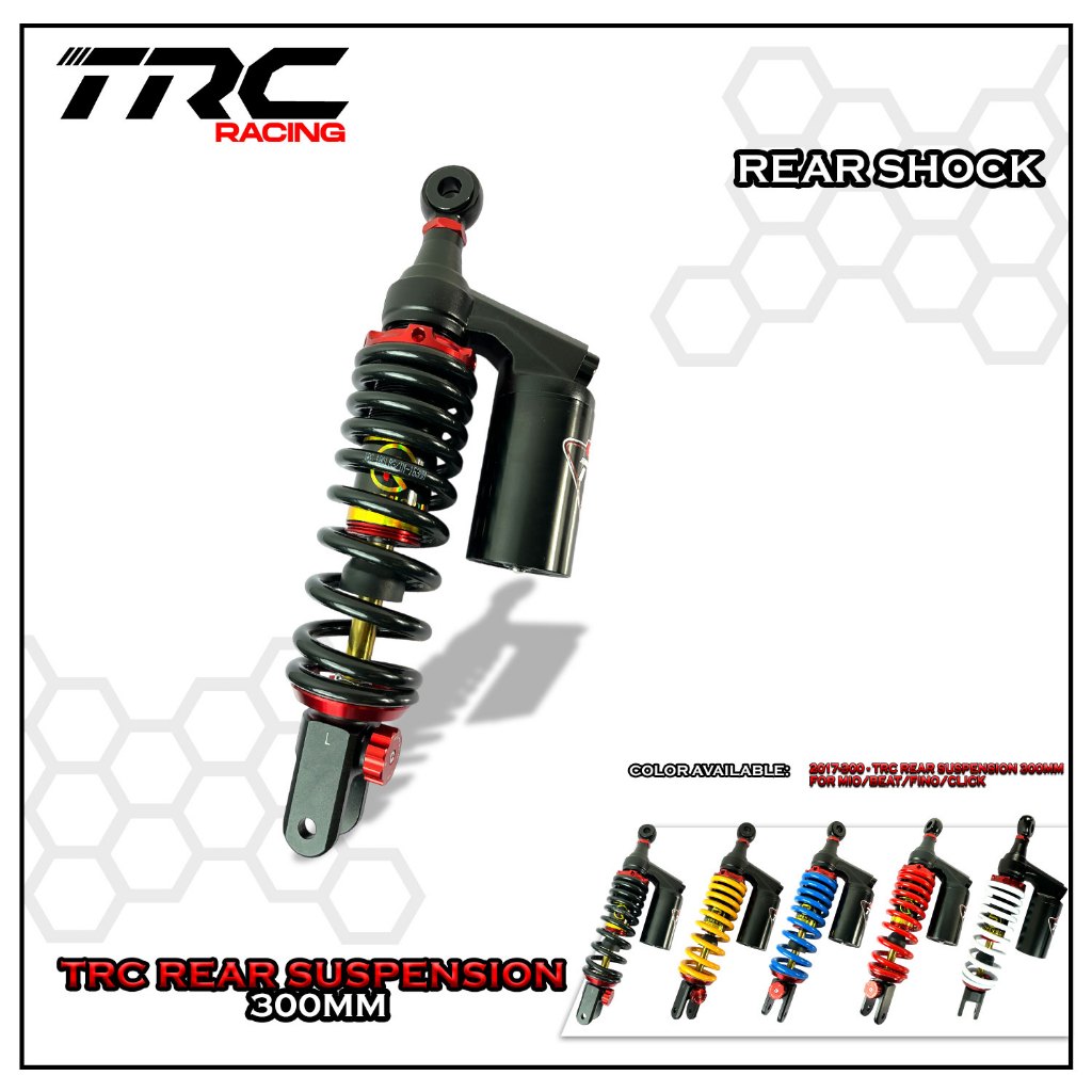 TRC Racing NG-SERIES 300MM REAR SHOCK SUSPENSION FOR MIO/BEAT/FINO ...