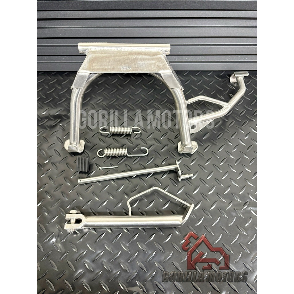Stainless Center Stand and CNC Side stand for Honda Click 160 | Shopee ...