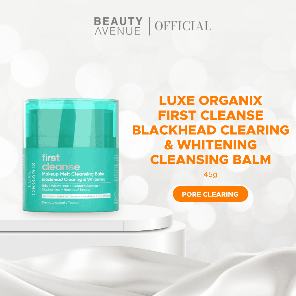 Luxe Organix First Cleanse Blackhead Clearing & Whitening Cleansing ...