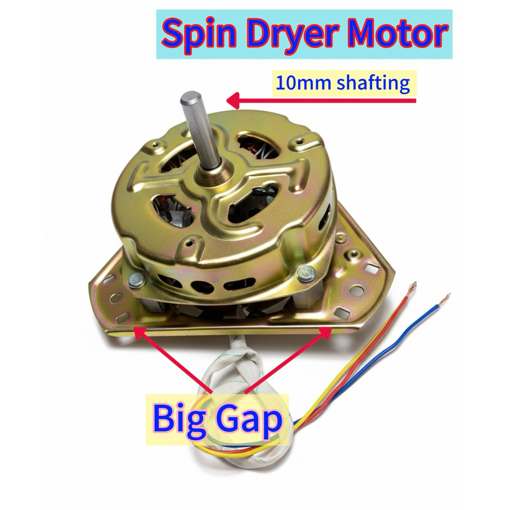 spin Motor dryer /Spin motor (alum)universal big gap | Shopee Philippines