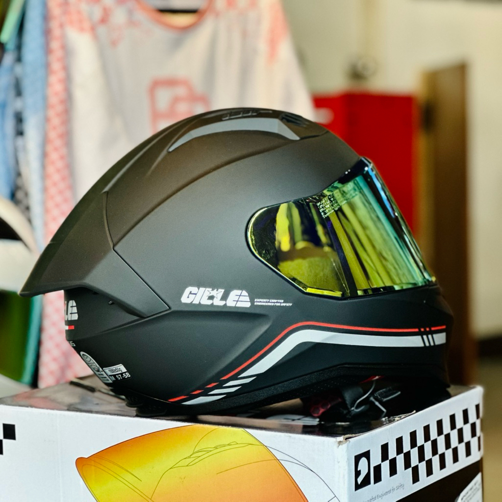 Gille Helmets • Aegis • Matte Black | Shopee Philippines