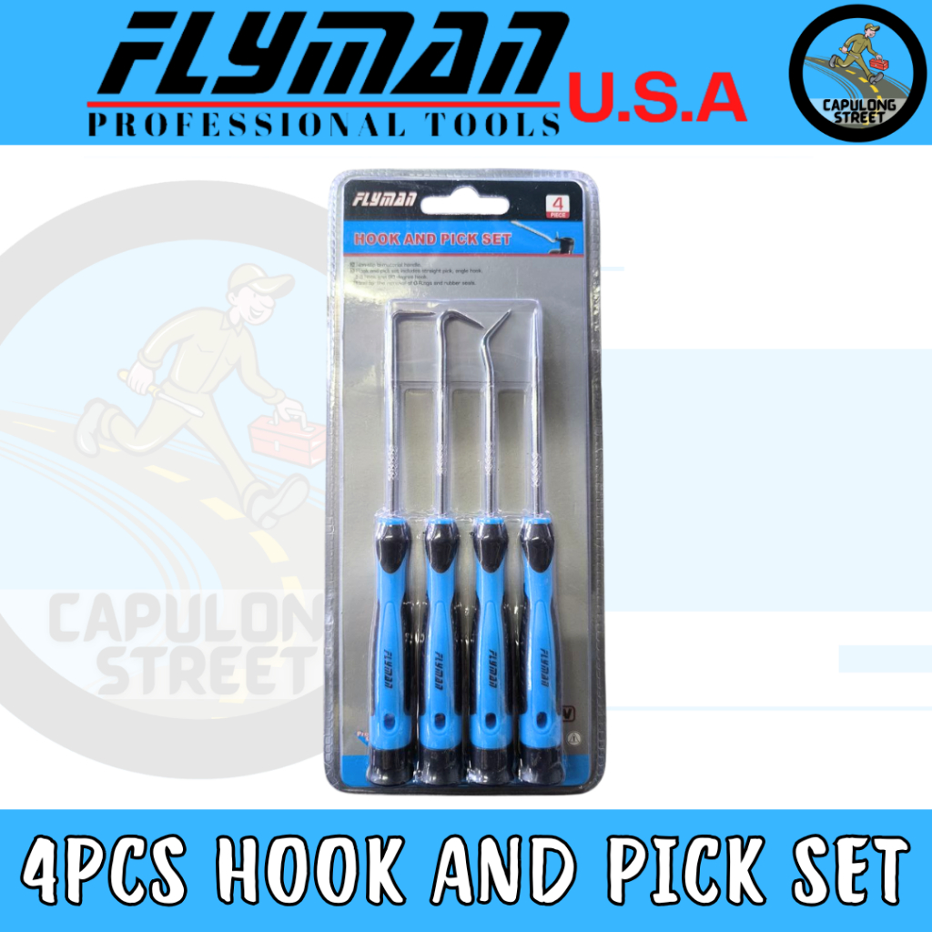 Flyman 4pcs Hook and Pick Set 6