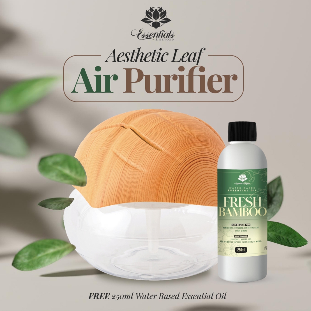 Aesthetic Leaf Air Purifier / Air Revitalizer for your Home, Spa ...