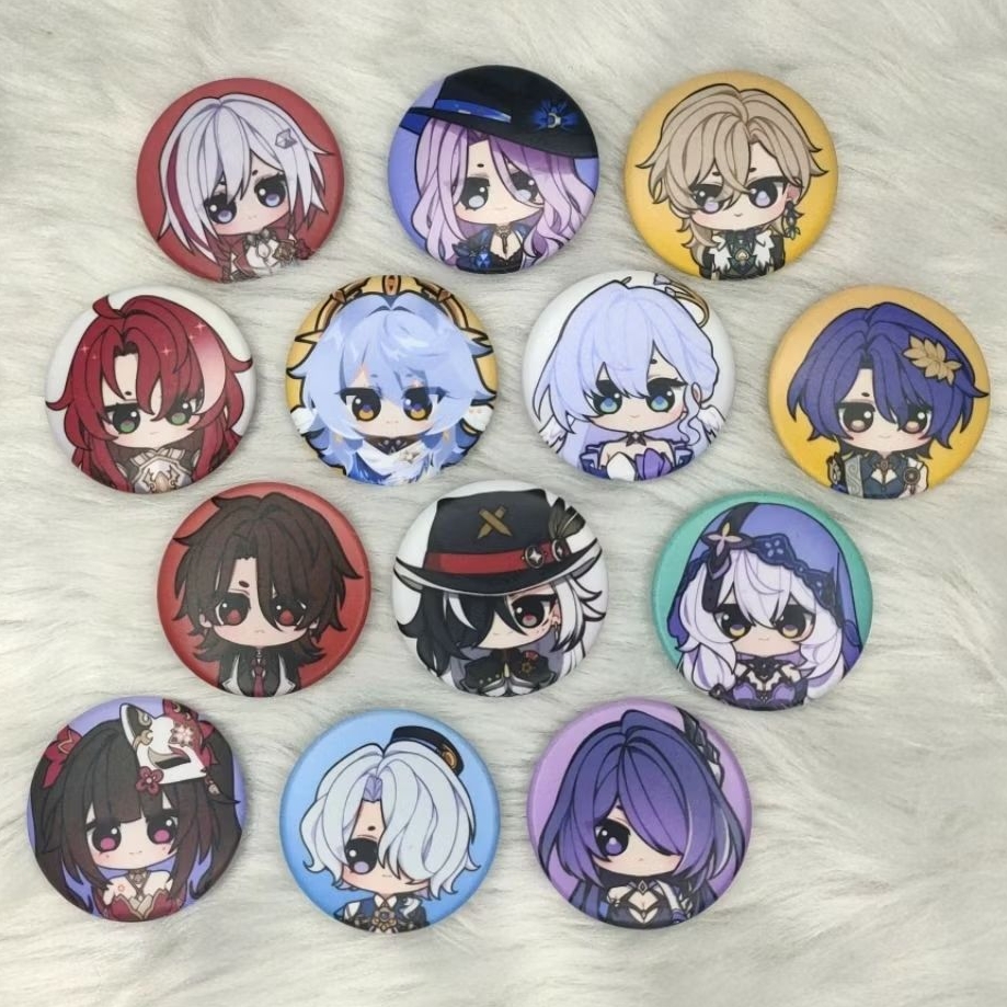[ HSR ] - 1.5 Button Pins - Penacony + Cosmic + IPC | Shopee Philippines