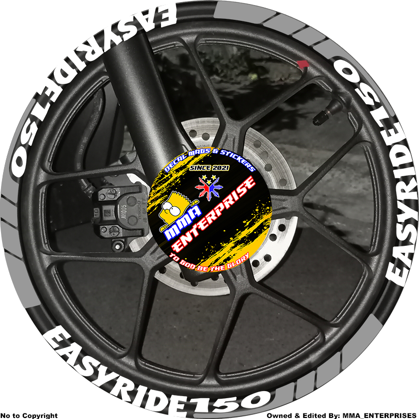 Easyride 150 Motorstar Line Style Decal Mag Sticker Good for 2 Mags ...