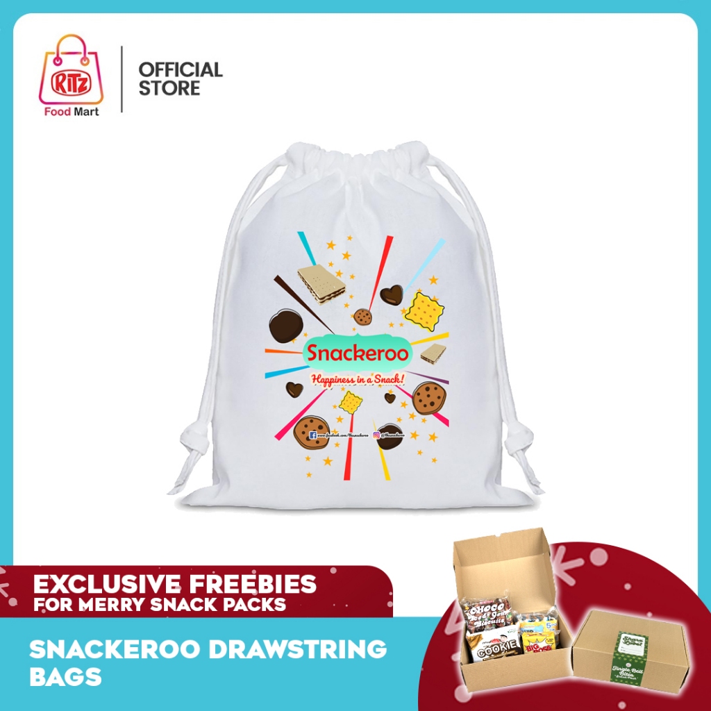 Ritz Snackeroo Drawstring Bags Freebie | Shopee Philippines