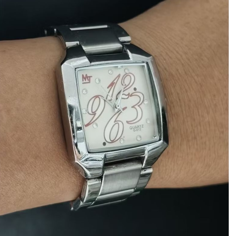 MJ square Silver Dial Rare/Unique Unisex Watch Japan | Shopee Philippines