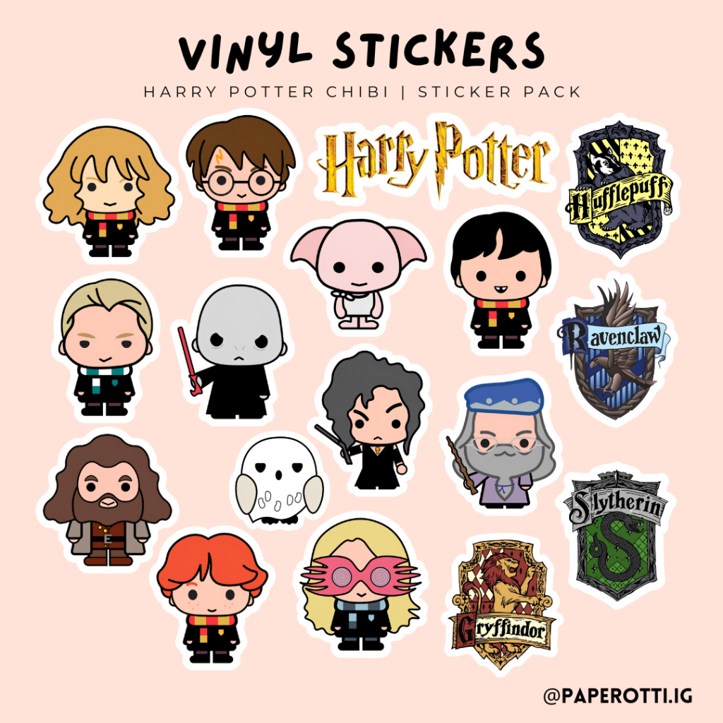 Shop harry potter stickers for Sale on Shopee Philippines