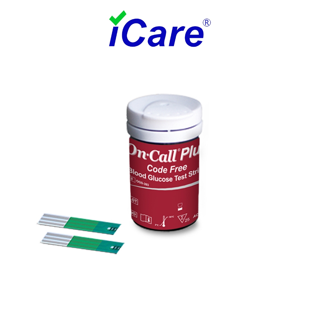 iCare OCP-A25 On Call Plus Code-Free 25pcs Test Strip for On Call Plus ...