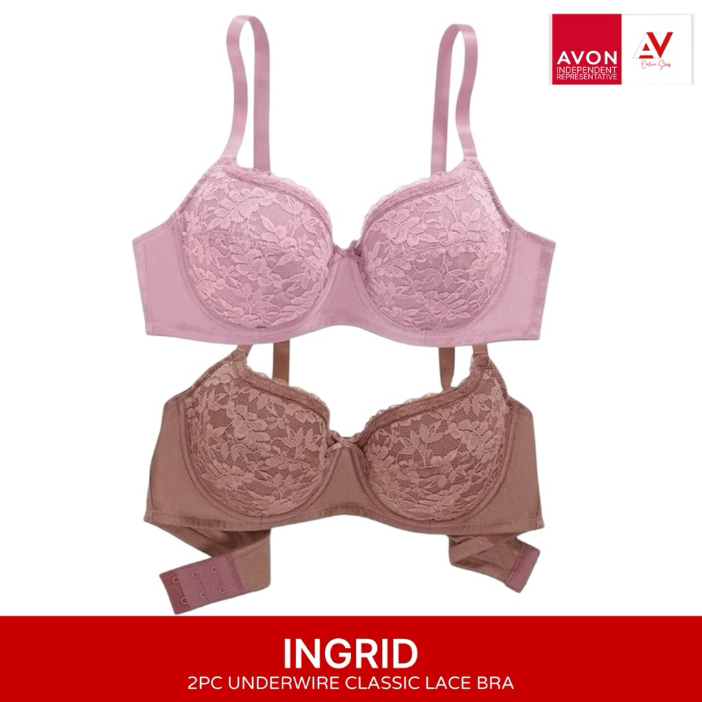 Avon Classic | Ingrid 2pc Underwire Lace Bra | Sizes 32A up to 38B ...