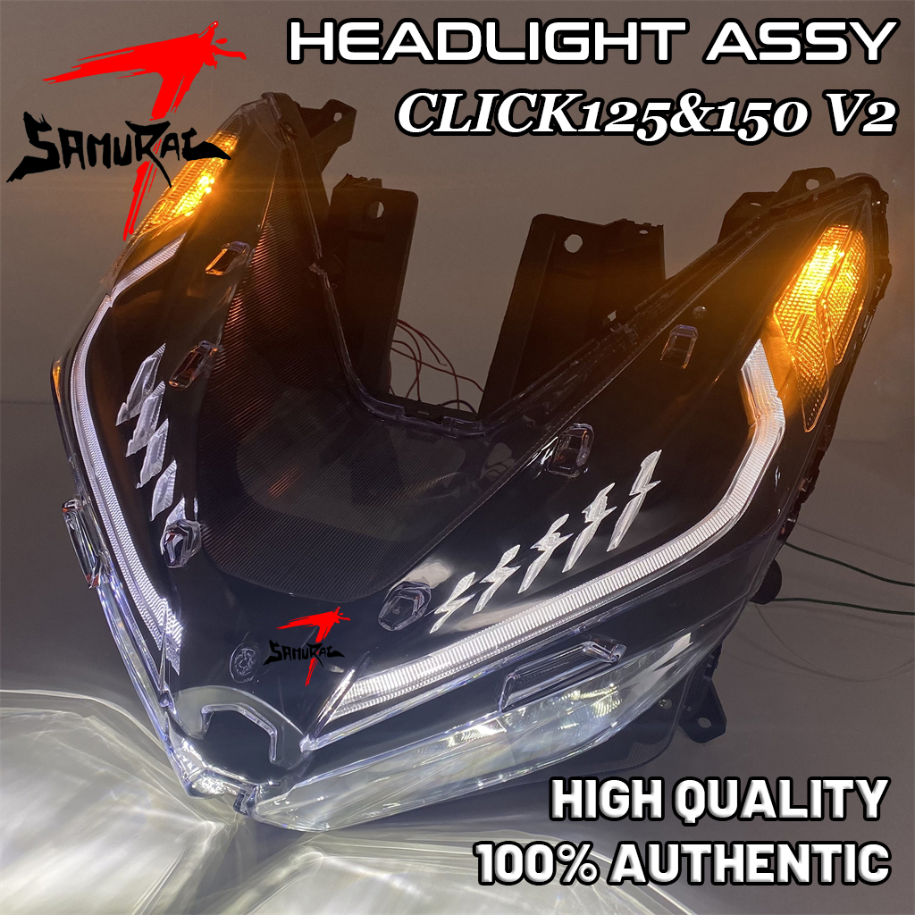 Honda Click V2 headlight Click 125i 150i Assembly Headlight Click V2 ...
