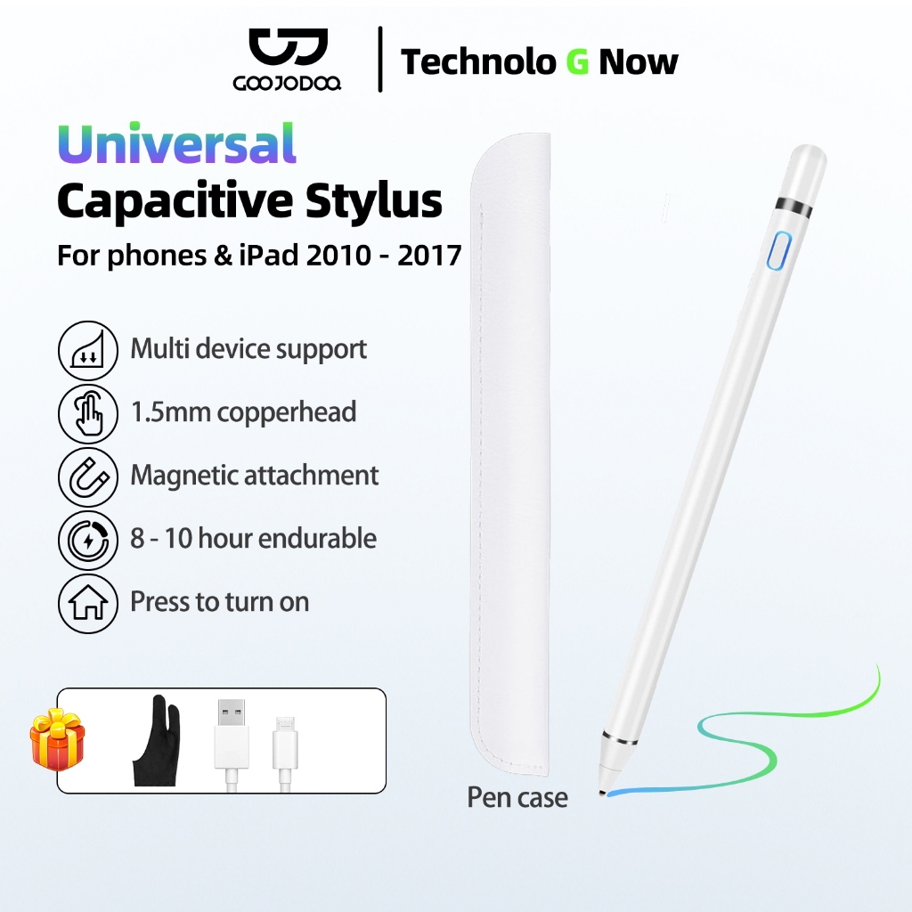 Goojodoq Stylus Pen Universal Android Phone for iPad Pencil Mi Pad Pro  Huawei Active Capacitive