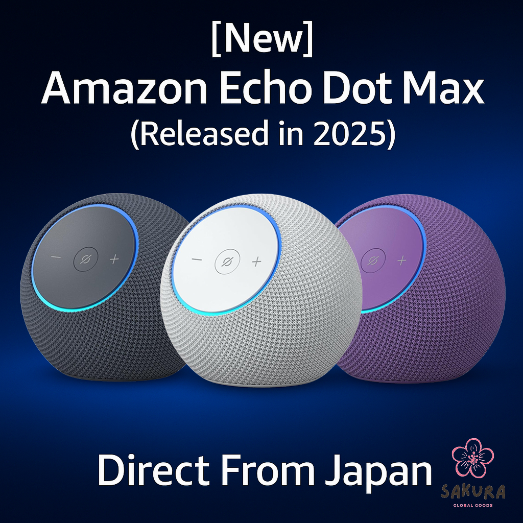 New】Amazon Echo Dot Max (Released in 2025)【Direct From Japan
