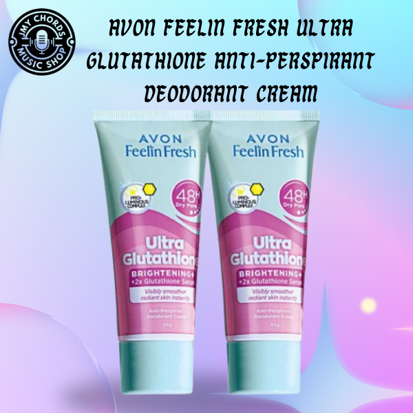 glutathione fresh deodorant Feelin Fresh Quelch Ultra Glutathione Anti Perspirant Deodorant Cream 55 g
