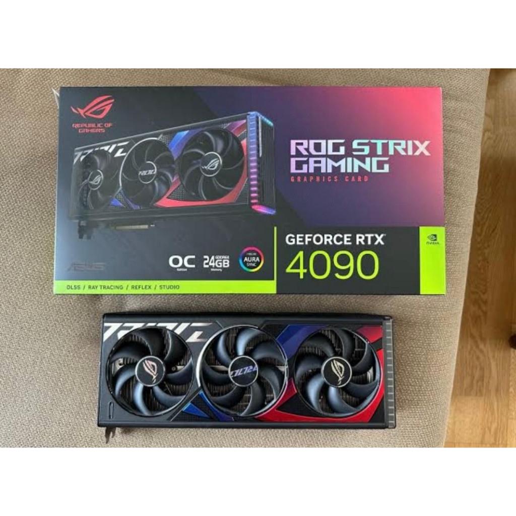 ASUS ROG Strix GeForce RTX 4090 OC Edition Gaming Graphics Card (PCIe 4 ...