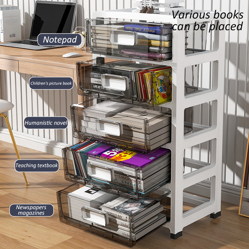 【UNITED】Multi Story Office Drawer Style File Storage Box with Movable ...