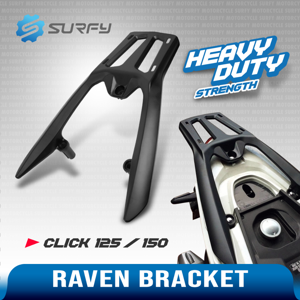 Raven Bracket for Honda Click 125i 150i Heavy-Duty Aluminum Top Box ...