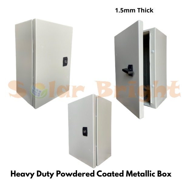 Powdered Coated Metallic Distribution Box Heavy Duty 1.5mm Thick IP55 ...