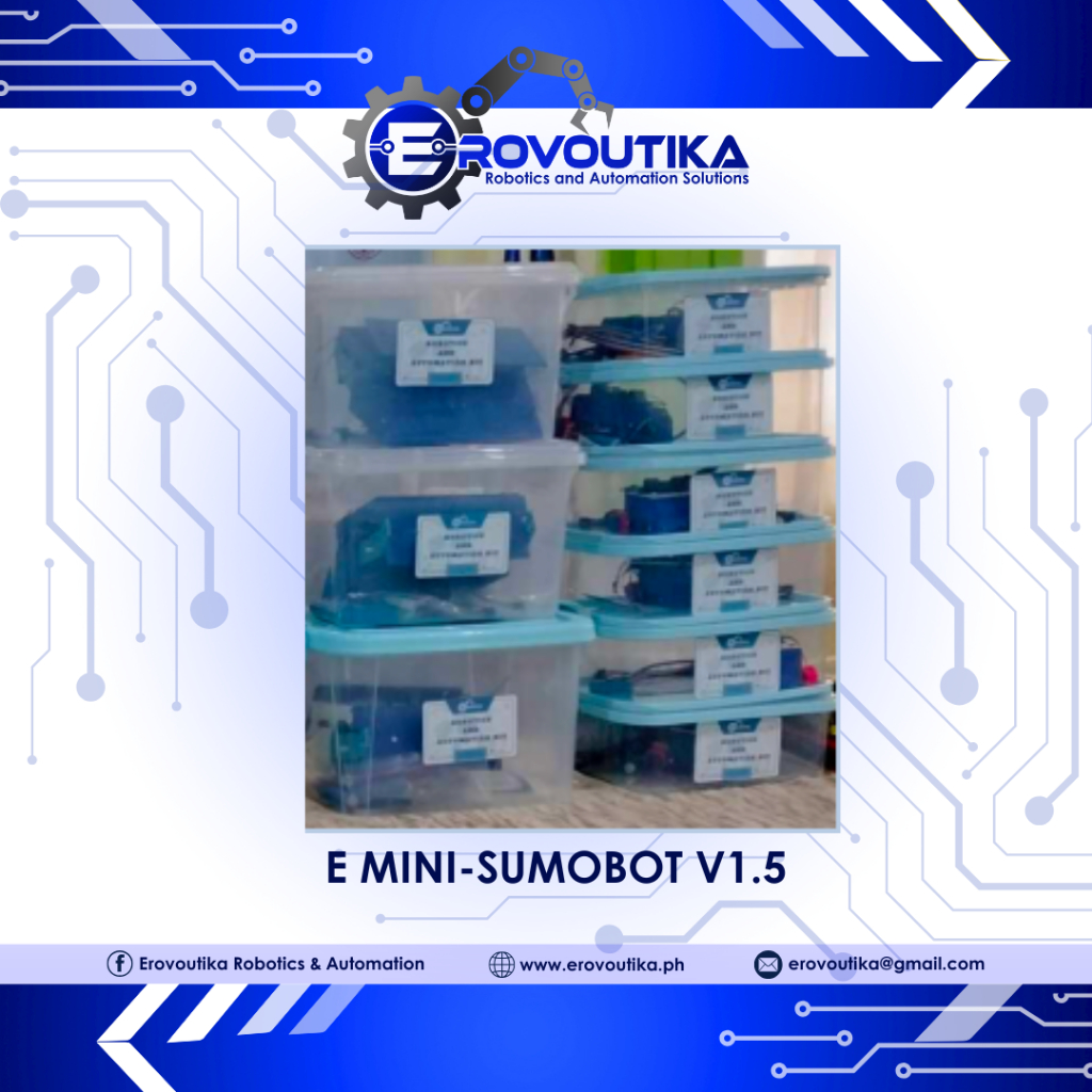 E-mini sumobot v1.5 EROVOUTIKA | Shopee Philippines