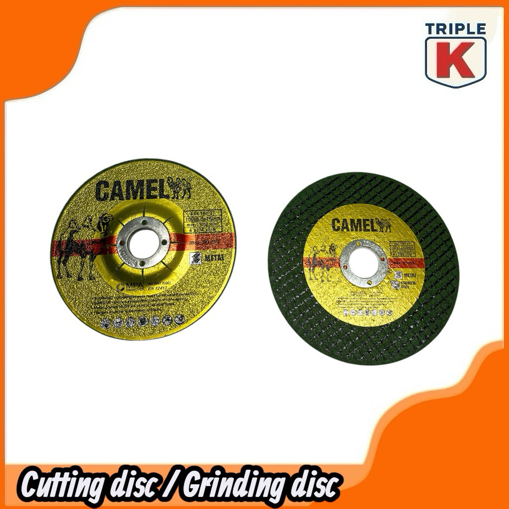 Cutting Disc Grinding Disc Sold per Box Camel grinding disc | Shopee ...